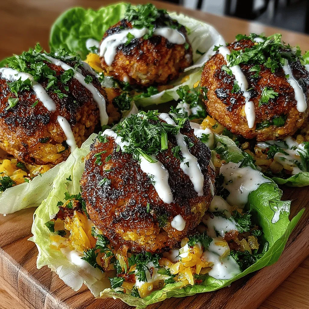 Falafel has long been celebrated as a quintessential Middle Eastern delicacy, beloved for its rich flavors and satisfying crunch. Traditionally made from ground chickpeas and a medley of herbs and spices, falafel is often enjoyed in pita bread, served alongside fresh vegetables, or paired with creamy sauces. As dietary preferences evolve, so too does the way we enjoy this iconic dish. Enter Mini Crispy Falafel Lettuce Cups—a refreshing and health-conscious twist that showcases falafel's vibrant flavors while catering to those seeking lighter, gluten-free, or plant-based meals.