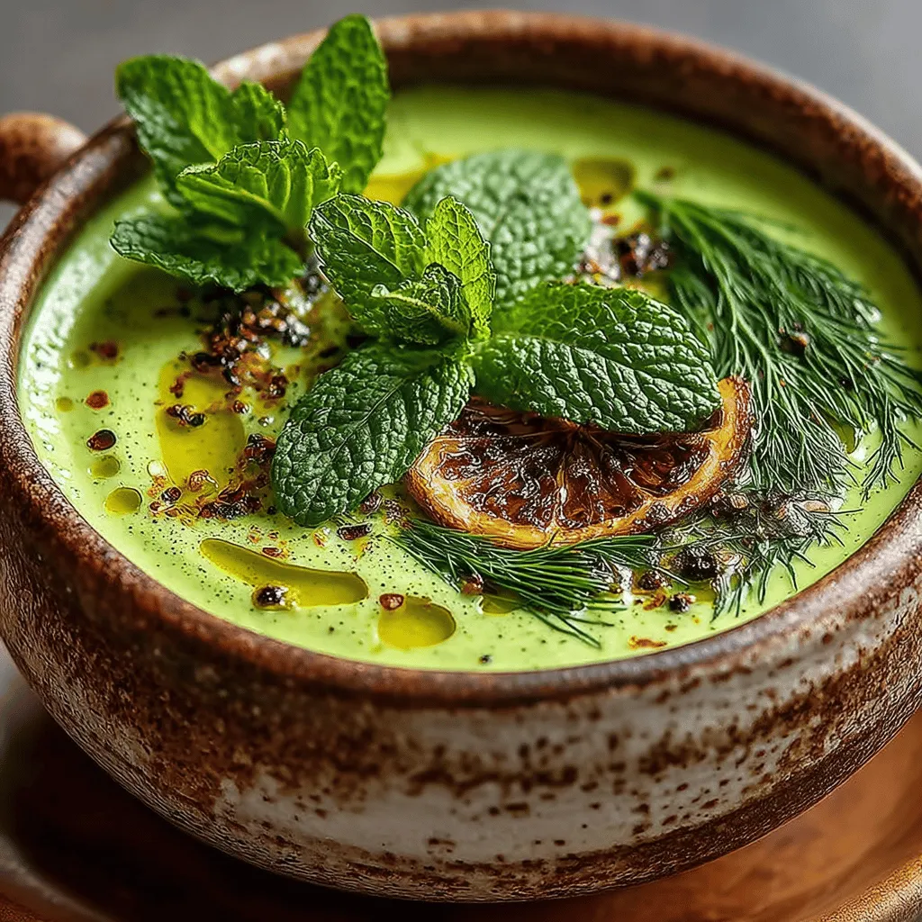 As the warm weather approaches, the desire for light and refreshing meals intensifies. One such dish that perfectly embodies this craving is the Refreshing Creamy Cucumber & Avocado Soup. This chilled soup is not only a feast for the eyes but also a treat for the palate, promising a burst of flavor with each spoonful. Its vibrant green color and creamy texture make it an appealing option for both lunch and dinner, as well as a stunning starter for gatherings or a healthy snack during the hot summer months.