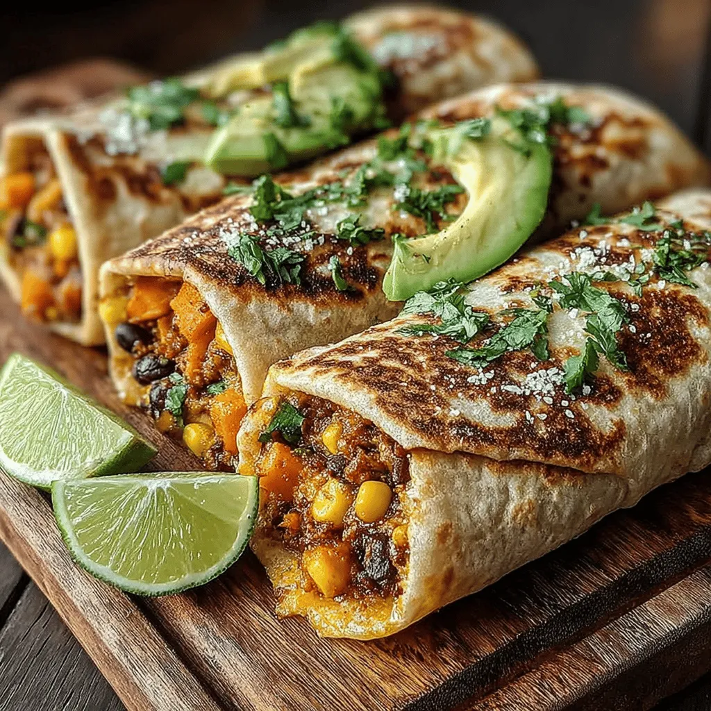 Roasting sweet potatoes is a crucial step in crafting your Sweet Potato Veggie Burritos. This technique not only enhances the natural sweetness of the potatoes but also imparts a rich, caramelized flavor that elevates your burrito filling. Roasting allows for the Maillard reaction to occur, which creates a delightful depth of flavor while achieving a tender, yet slightly crispy texture. This contrast is essential in burritos, where every bite should offer a balance of soft and crunchy sensations.