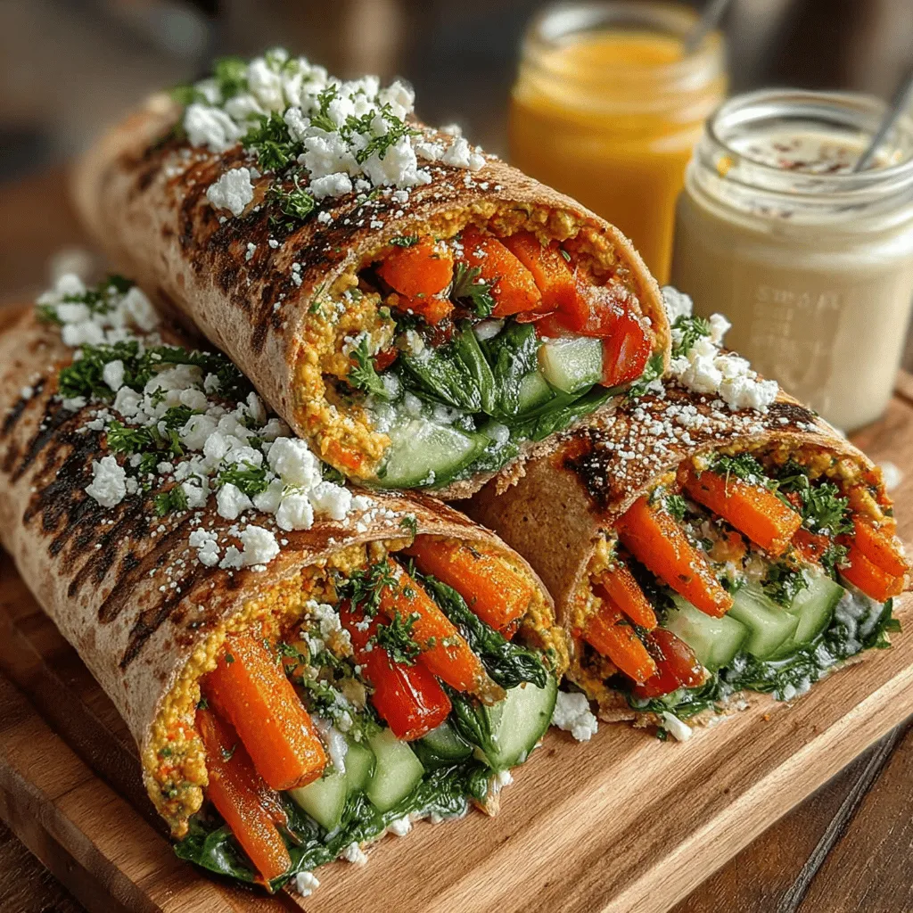 In today’s fast-paced world, finding convenient and healthy meal options can be a challenge. Healthy wraps, however, have emerged as a popular choice for those seeking quick yet nutritious meals. Versatile and easy to prepare, wraps can be customized to suit personal tastes and dietary requirements. One standout option is the Roasted Carrot Hummus Wrap, which combines vibrant flavors, wholesome ingredients, and a satisfying texture, making it perfect for lunch, dinner, or even a snack.