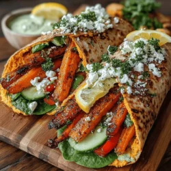In today’s fast-paced world, finding convenient and healthy meal options can be a challenge. Healthy wraps, however, have emerged as a popular choice for those seeking quick yet nutritious meals. Versatile and easy to prepare, wraps can be customized to suit personal tastes and dietary requirements. One standout option is the Roasted Carrot Hummus Wrap, which combines vibrant flavors, wholesome ingredients, and a satisfying texture, making it perfect for lunch, dinner, or even a snack.