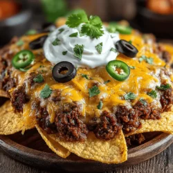 Mini Chili Nachos with Cheese Drizzle are a delightful twist on the classic nacho recipe, perfect for game day, movie night, or any casual gathering. These bite-sized snacks combine the crispy texture of tortilla chips with the rich, hearty flavors of chili and the indulgent creaminess of melted cheese. They can easily satisfy both vegetarians and meat-lovers alike, making them an ideal choice for diverse groups. This article will guide you through the ingredients, preparation steps, and variations of this mouth-watering recipe, ensuring that you have all the information you need to create the ultimate nacho experience.