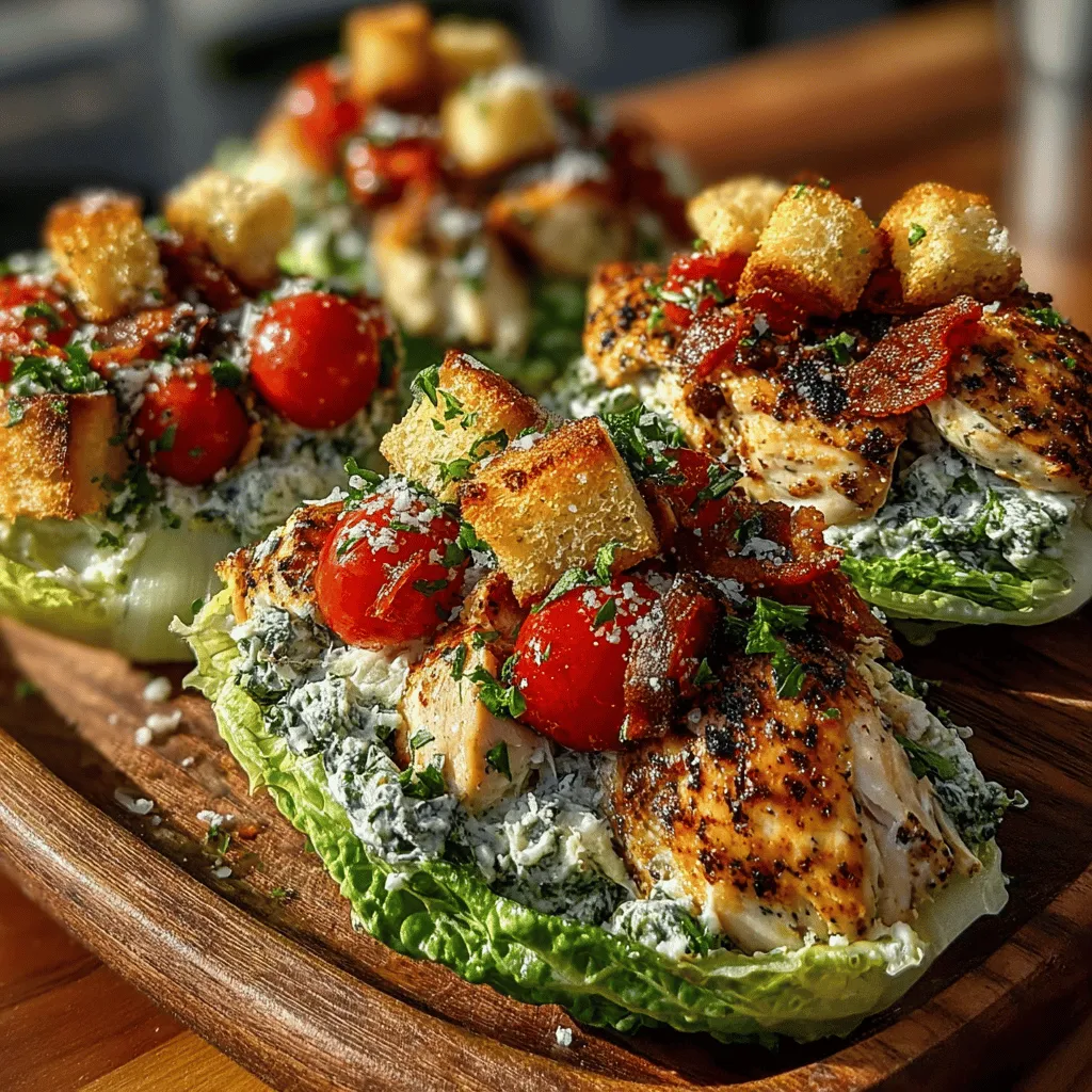In the world of culinary delights, salads often reign supreme as a healthy, versatile, and satisfying choice. Among the myriad of salad options, the Mini Chicken Caesar Salad Boats stand out as a fun and innovative twist on the classic Caesar salad. These delightful salad boats not only deliver on flavor but also offer a unique presentation that can elevate any meal, whether it’s a casual lunch, a sophisticated dinner party, or a picnic in the park.