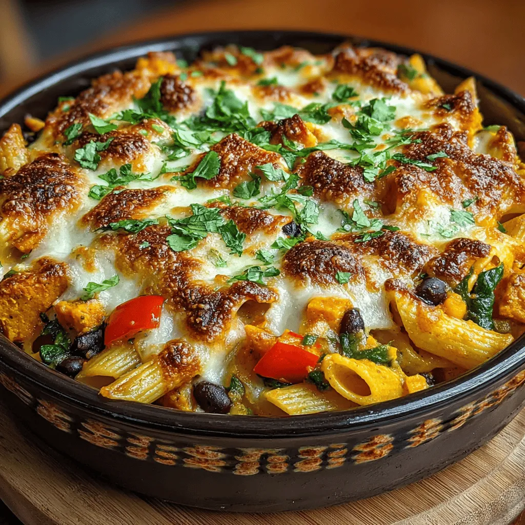 When it comes to comfort food, few dishes can rival the heartwarming appeal of a pasta bake. The Sweet Potato and Chili Pasta Bake is a standout option that combines the creamy sweetness of roasted sweet potatoes with the bold kick of chili, creating a dish that is not only delicious but also packed with nutrition. This recipe masterfully balances flavors and textures, seamlessly blending the sweet, savory, and spicy elements that make each bite a delightful experience.