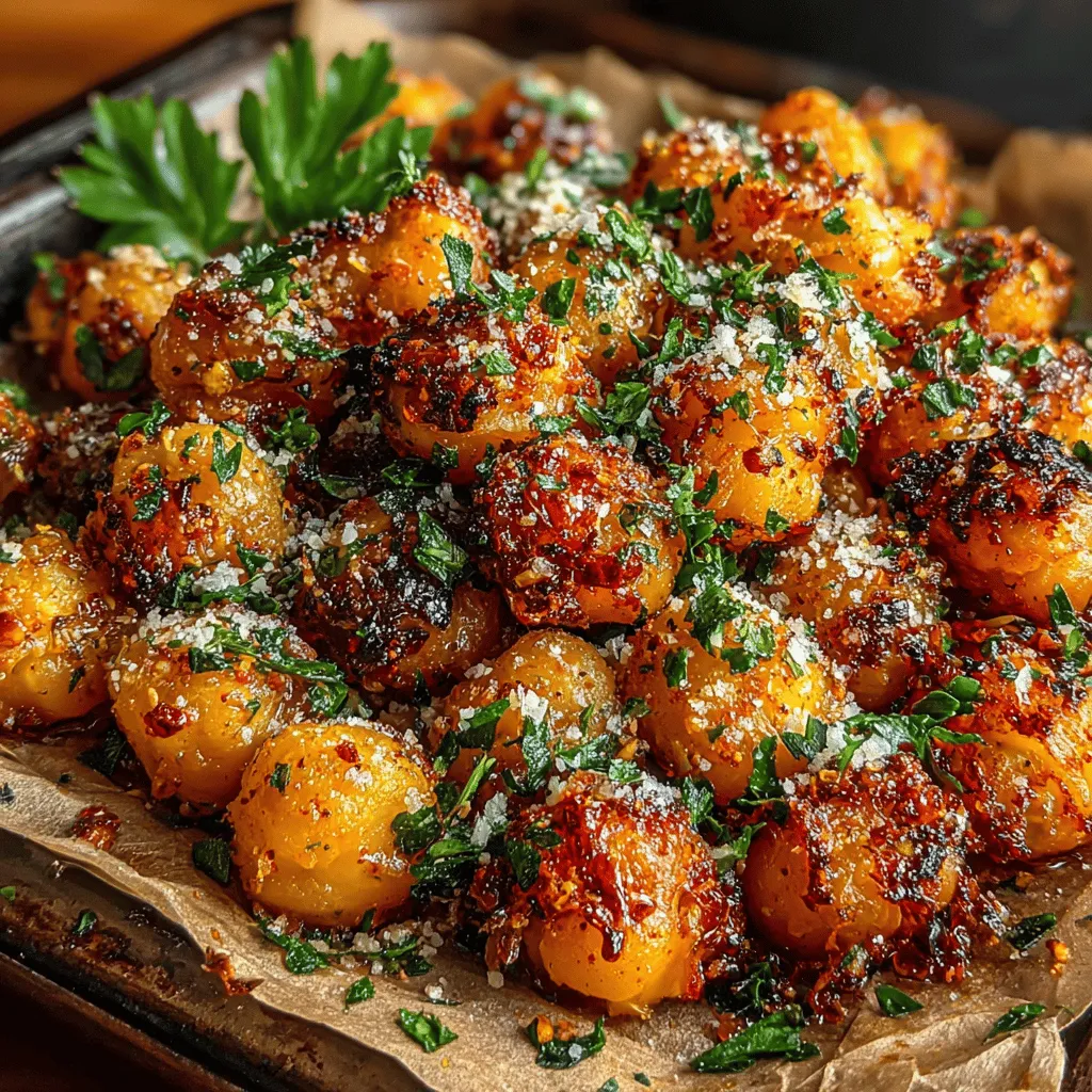 To achieve the perfect texture for your Crunchy Chickpea Wonders, follow these detailed baking instructions.