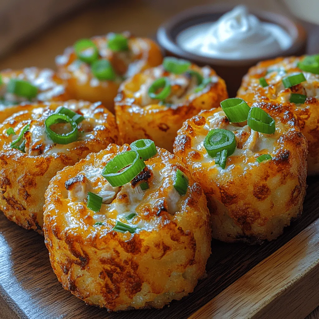 Preheating your oven is a crucial step in achieving the perfect texture for your Green Chili Chicken Tater Tots. An oven that reaches the right temperature ensures that the tater tots become crispy on the outside while remaining soft and fluffy on the inside. Aim to preheat your oven to 425°F (220°C). This high temperature allows the outer layer of the tater tots to crisp up beautifully, providing a delightful contrast to the savory filling that awaits inside. Don’t skip this step; a well-preheated oven is essential for cooking success!