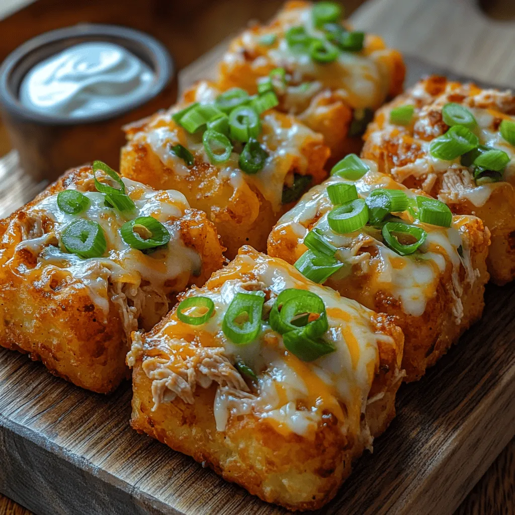 Preheating your oven is a crucial step in achieving the perfect texture for your Green Chili Chicken Tater Tots. An oven that reaches the right temperature ensures that the tater tots become crispy on the outside while remaining soft and fluffy on the inside. Aim to preheat your oven to 425°F (220°C). This high temperature allows the outer layer of the tater tots to crisp up beautifully, providing a delightful contrast to the savory filling that awaits inside. Don’t skip this step; a well-preheated oven is essential for cooking success!