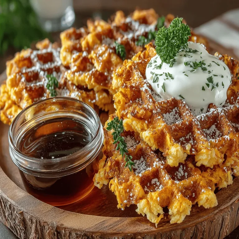In the realm of breakfast delights and snack innovations, Sweet Potato Waffle Dippers stand out as a unique and flavorful option. These waffle dippers offer a delightful twist on traditional waffles, combining the nutritional powerhouse of sweet potatoes with the comfort of a familiar breakfast staple. As more home cooks and chefs embrace the versatility of sweet potatoes, this recipe not only satisfies cravings but also showcases the adaptability of this root vegetable. Whether you're looking for a fun finger food, a wholesome breakfast, or a creative dessert, Sweet Potato Waffle Dippers are sure to impress.