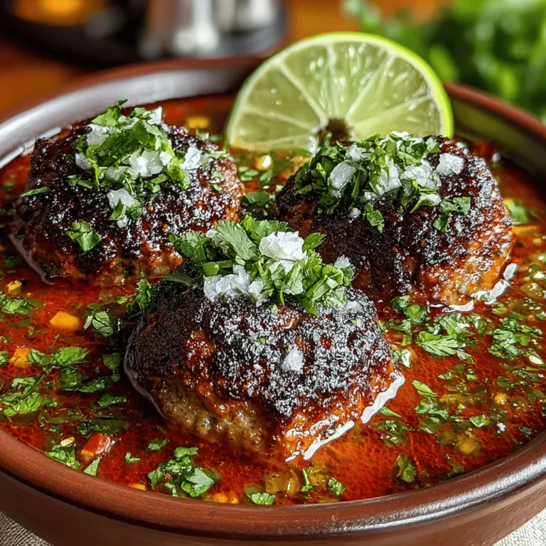 If you're on the hunt for a dish that perfectly balances heat and flavor, look no further than Spicy Green Chili Meatballs. This recipe is not just about delivering a kick; it’s a harmonious blend of savory and spicy elements, making it a crowd-pleaser at any dinner table. Whether you’re cooking for a casual family meal or entertaining guests, these meatballs are sure to impress with their bold flavors and versatility.