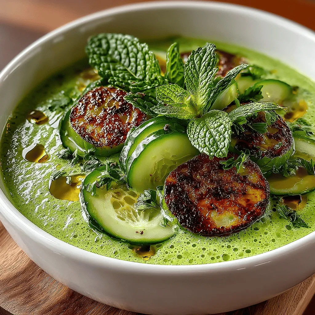 As the mercury rises and warm weather sets in, the search for cooling dishes becomes essential. Whether you're hosting a summer gathering or simply looking for a light meal to enjoy on a sweltering day, chilled soups can offer a delightful reprieve from the heat. Among the various options available, chilled cucumber and mint soup stands out as a refreshing and nutritious choice that promises to invigorate your senses.