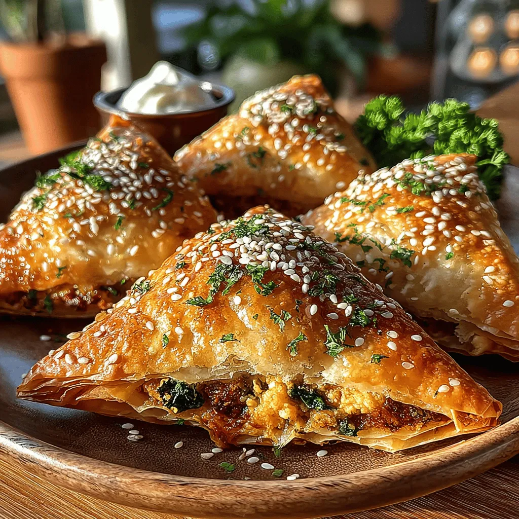 Spanakopita, a beloved dish originating from Greece, has captured the hearts and taste buds of food enthusiasts worldwide. Traditionally made with tender spinach and creamy feta enveloped in crisp layers of phyllo pastry, spanakopita is a staple in Greek cuisine, often served as an appetizer, snack, or even a light meal. Its origins can be traced back to the Byzantine era, where it served not only as a sustenance-rich dish but also as a symbol of the vibrant flavors and culinary traditions of the Mediterranean region. Over the years, many variations of spanakopita have emerged, showcasing different fillings and adaptations that celebrate local ingredients and seasonal produce.