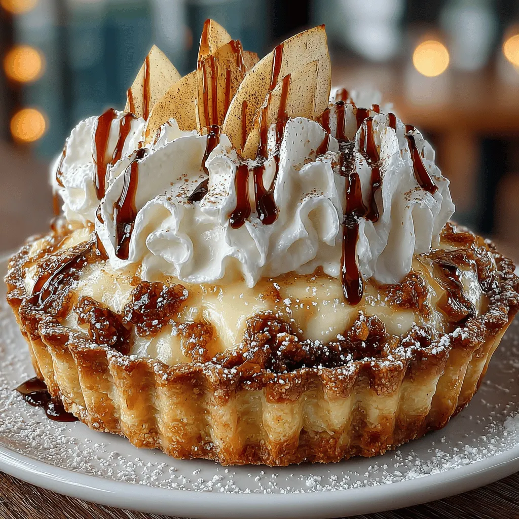 As the leaves begin to turn and a crispness fills the air, there’s no better way to embrace the spirit of autumn than with a comforting dessert that encapsulates the season's essence. The Autumn Bliss Apple Cider Cream Tart is a delightful fusion of flavors and textures that showcases the best of fall’s bounty. This recipe artfully blends the warm, spiced notes of apple cider with a rich and creamy filling, all nestled within a flaky, buttery tart shell. It's the perfect centerpiece for your autumn gatherings, whether you’re celebrating a holiday with family or hosting a cozy dinner party with friends.