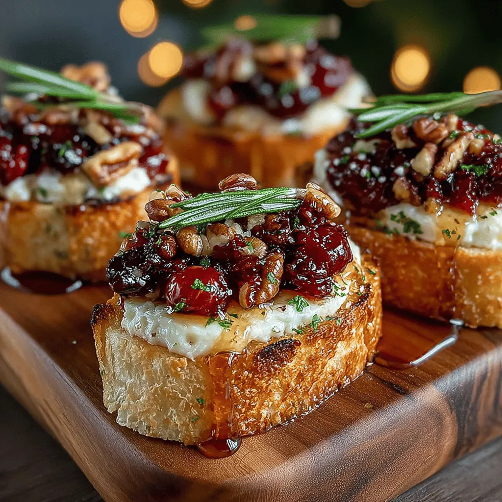 To truly appreciate the Cranberry Apple Brie Crostini, it’s essential to understand the roles of its main ingredients. Each component contributes to the overall flavor and texture, creating a harmonious dish that is both satisfying and sophisticated.