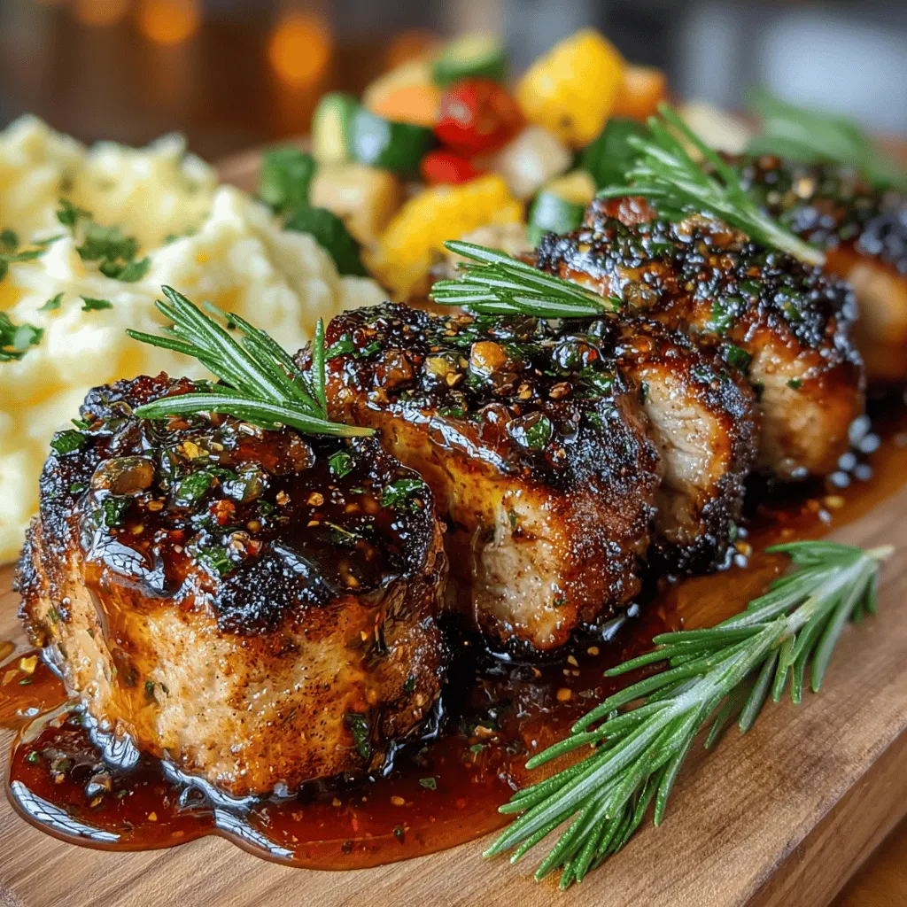 When it comes to preparing a dish that tantalizes the taste buds and impresses guests, few recipes can compete with Maple Glazed Pork Tenderloin Medallions. This dish masterfully combines the sweet, rich flavors of pure maple syrup with the savory, tender characteristics of pork tenderloin, creating a culinary experience that is both comforting and sophisticated. Whether you're planning a cozy weeknight dinner or a festive gathering, this recipe is an excellent choice that is not only easy to prepare but also versatile enough to suit any occasion.