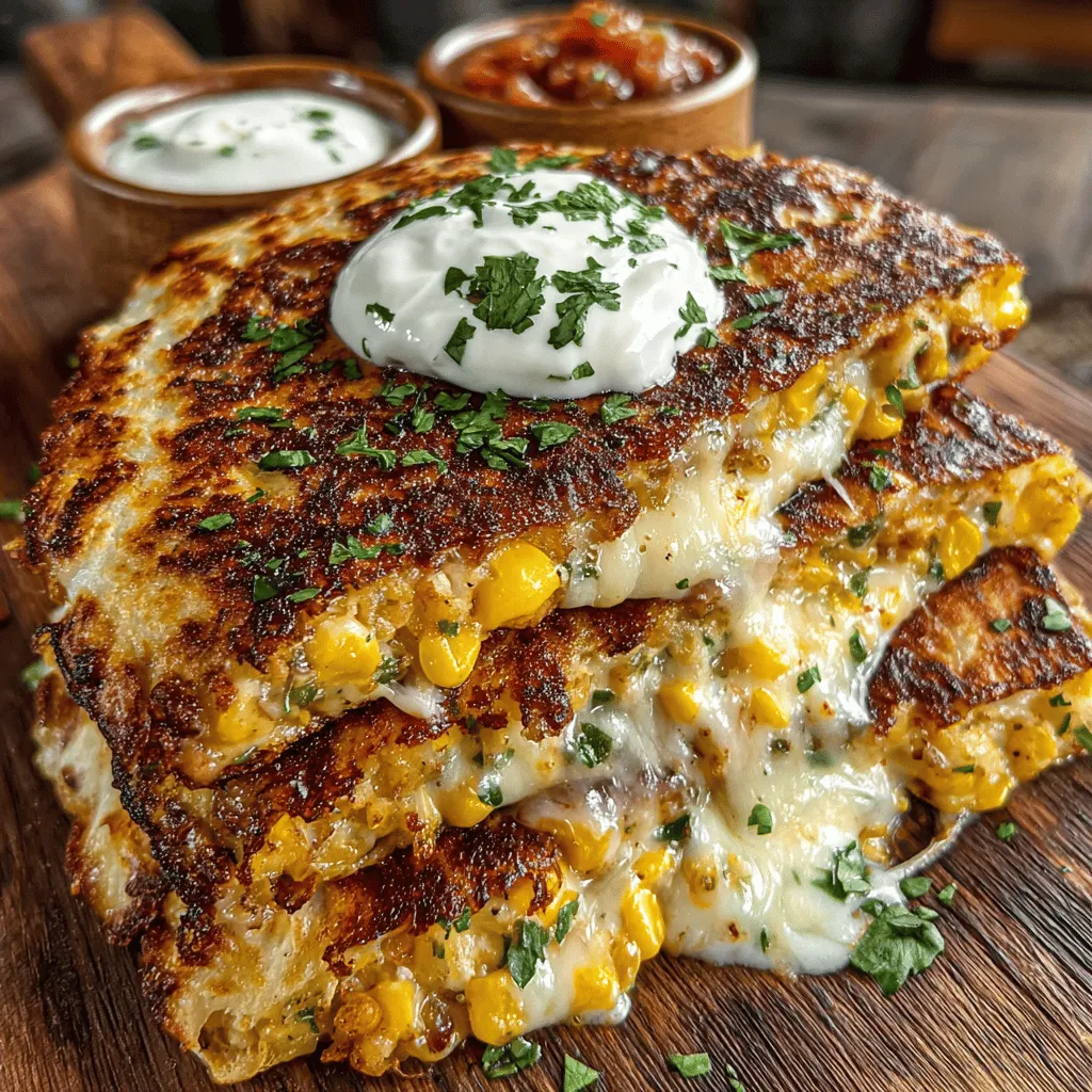 Quesadillas have earned their place as one of the most beloved dishes in Mexican cuisine, celebrated for their versatility and ease of preparation. Whether served as a snack, appetizer, or main course, these delectable creations offer endless possibilities for customization. Among the myriad of quesadilla recipes, Cheesy Green Chili Corn Quesadillas stand out as a particularly flavorful option that marries the sweetness of corn with the richness of melted cheese and the kick of green chilies. This recipe is not only simple but also delivers a delightful taste experience that is sure to please both kids and adults alike.