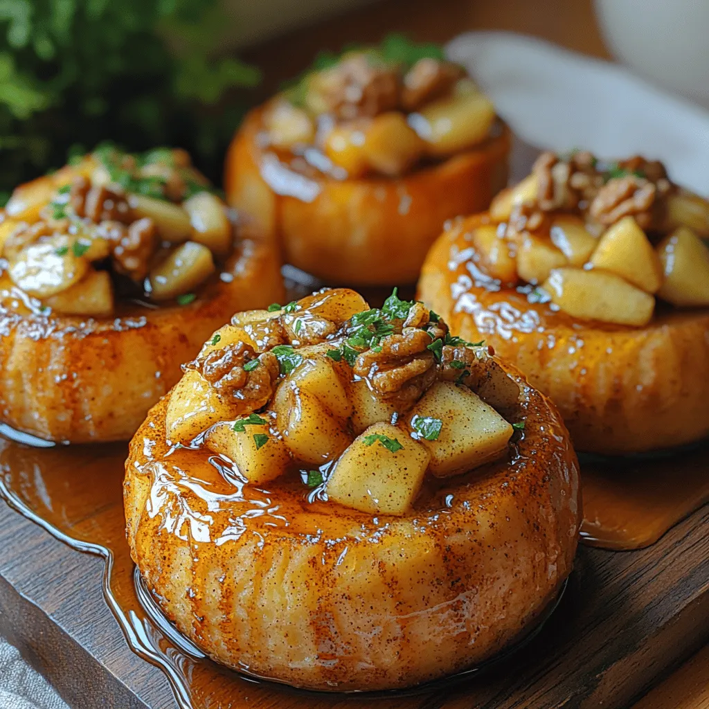 When it comes to filling your bread cups, moderation is key to ensure that each cup bakes evenly without overflowing. Start by spooning in the apple filling gently, filling each cup about three-quarters full. This allows ample room for the apples to expand during baking while ensuring the bread maintains its structure. Overstuffing can lead to soggy bottoms and messy presentations, so it's prudent to err on the side of caution.