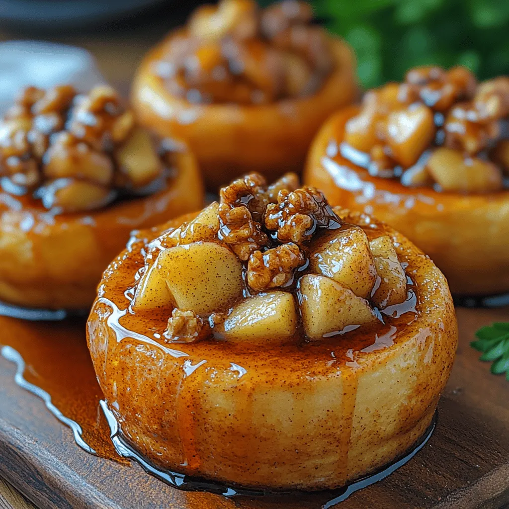 When it comes to filling your bread cups, moderation is key to ensure that each cup bakes evenly without overflowing. Start by spooning in the apple filling gently, filling each cup about three-quarters full. This allows ample room for the apples to expand during baking while ensuring the bread maintains its structure. Overstuffing can lead to soggy bottoms and messy presentations, so it's prudent to err on the side of caution.